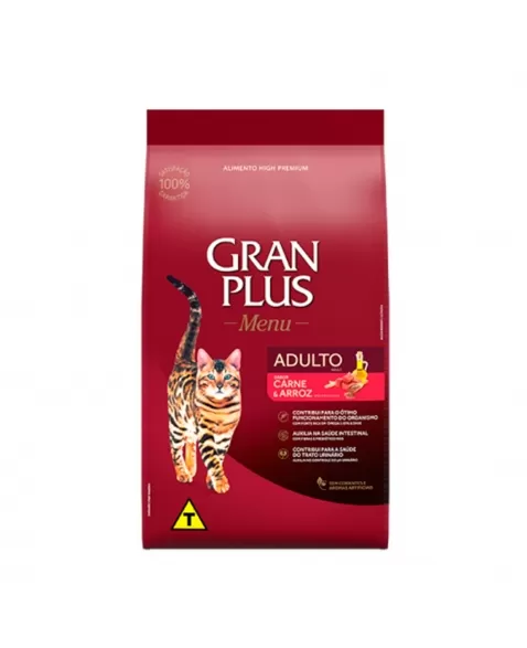 GranPlus Menu Gato Adulto Carne Arroz 10,1kg