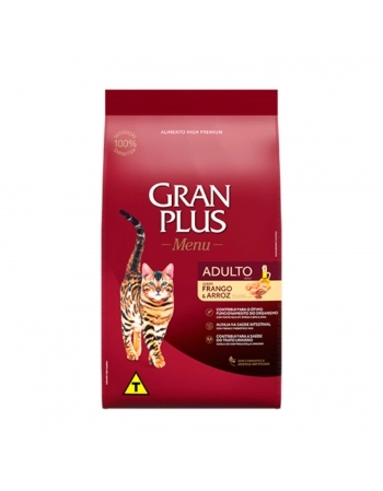 GranPlus Menu Gato Adulto Frango Arroz 3kg