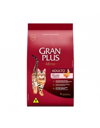 GranPlus Menu Gato Adulto Salmão Arroz 1kg