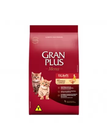 GranPlus Menu Gato Filhote Frango Arroz 10,1kg