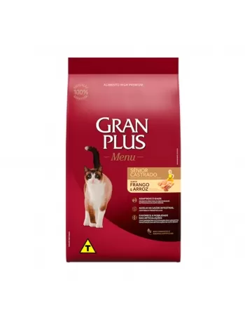 GranPlus Menu Gato Sênior Castrado 10,1kg