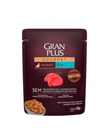 GranPlus Sachê Gourmet Gato Adulto Atum 85g