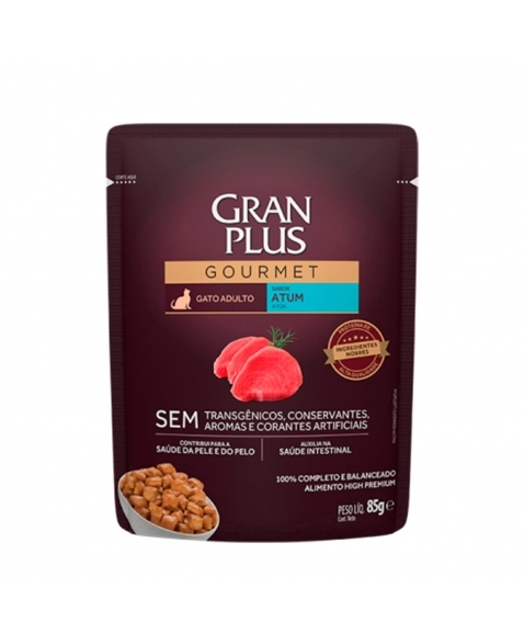 GranPlus Sachê Gourmet Gato Adulto Atum 85g