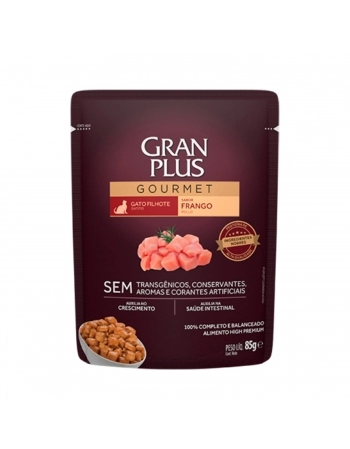 GranPlus Sachê Gourmet Gato FIlhote Frango 85g