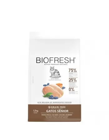 Hercosul Biofresh Gato Sênior Frango 1,5kg