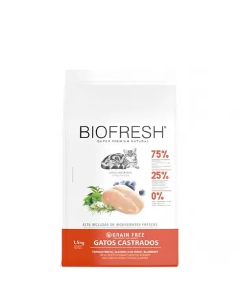 Hercosul Biofresh Gatos Castrados Frango 1,5kg