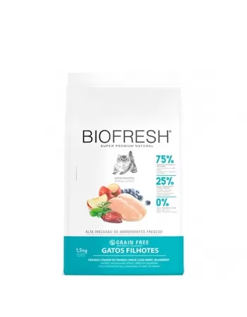 Hercosul Biofresh Gatos Filhotes Frango 1,5kg