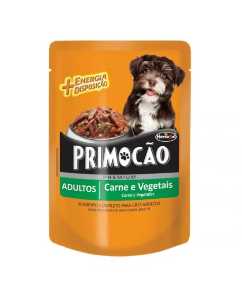 Hercosul Primocão Sachê Vegetais 100g