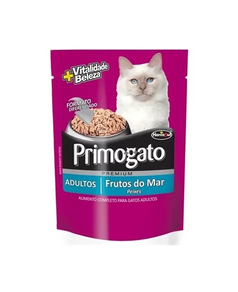 Hercosul Primogato Sachê Peixe 85g