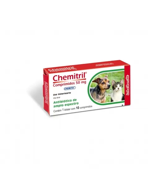 Chemitec Chemitril 50mg com 10 comprimidos