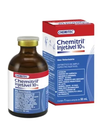 Chemitec Chemitril 10% Injetável 50ml