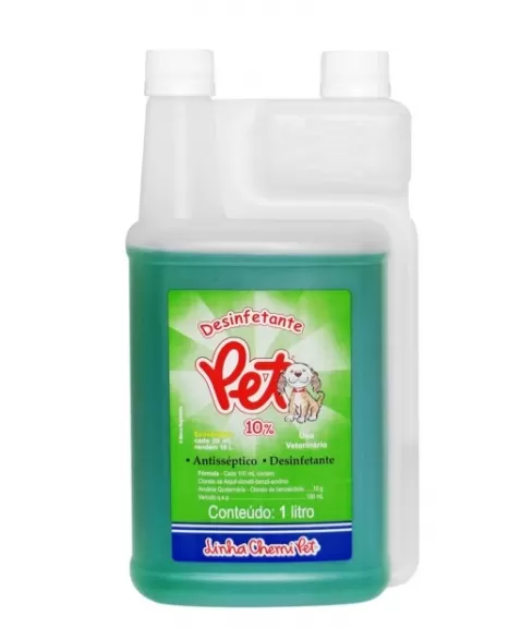 Chemitec Desinfetante Pet 10% 1L