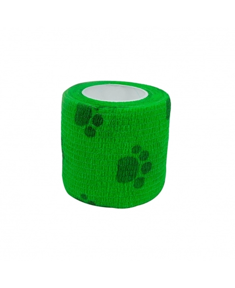 Bandagem Látex Verde Clara com Patas 5cm