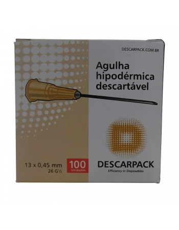 Descarpack Agulha Insulina 13x4,5 Insulina