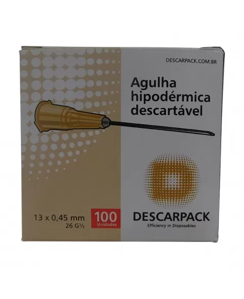Descarpack Agulha Insulina 13x4,5 Insulina