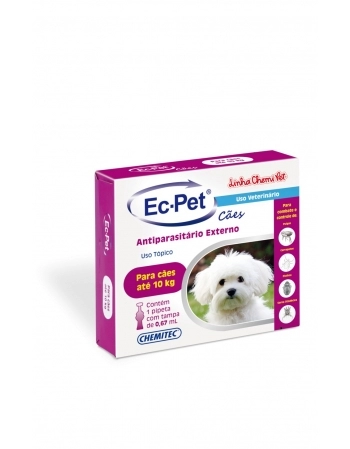 Chemitec Ec-Pet Até 10kg 0,67ml