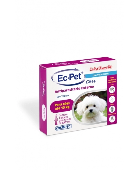 Chemitec Ec-Pet Até 10kg 0,67ml