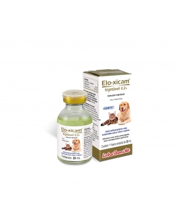 Chemitec Elo-Xicam 0,2% Injetável 20ml