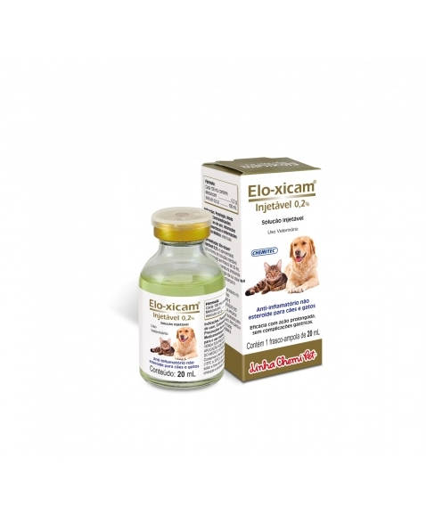 Chemitec Elo-Xicam 0,2% Injetável 20ml