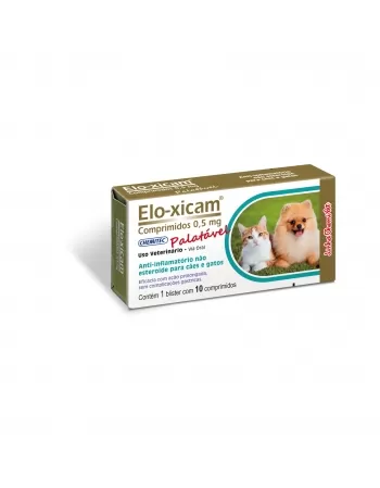 Chemitec Elo-Xicam 0,5mg com 10 comprimidos