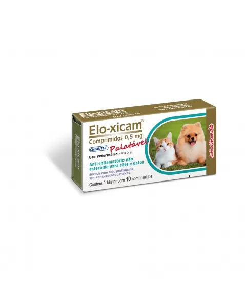 Chemitec Elo-Xicam 0,5mg com 10 comprimidos