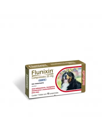Chemitec Flunixin 20mg com 10 comprimidos