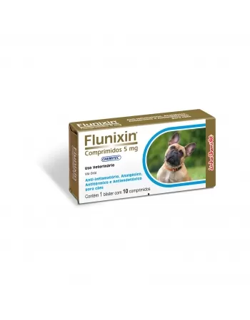 Chemitec Flunixin 5mg com 10 comprimidos