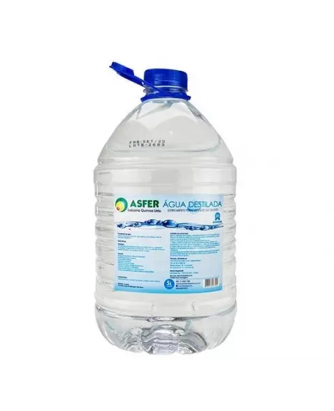 Asfer Água Destilada 5L