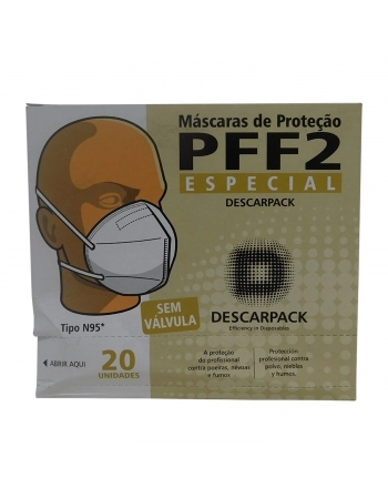 Descarpack Máscara N95/PFF2 Sem Válvula