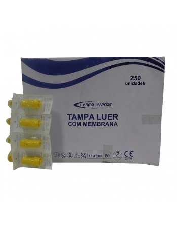 Labor Import Tampa Luer com Membrana