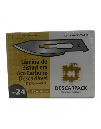 Descarpack Lâmina Bisturi Nº 24