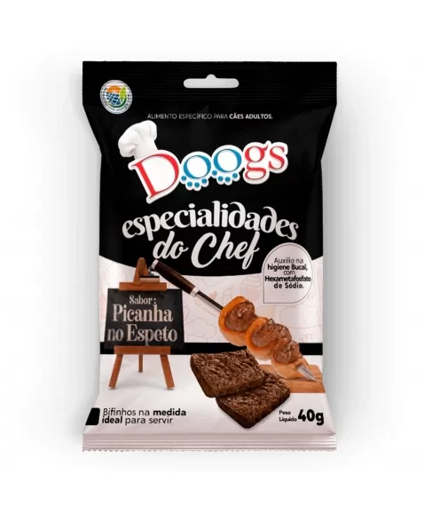 Doogs Bifinho Especialidades do Chefe Picanha no Espeto 40g