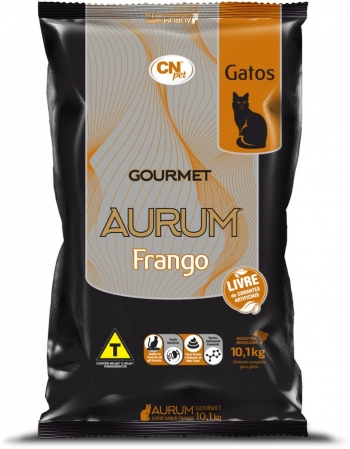 Aurum Gourmet Gatos Frango 10,1kg