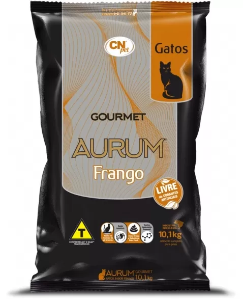 Aurum Gourmet Gatos Frango 10,1kg