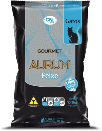 Aurum Gourmet Gatos Peixe 10,1kg