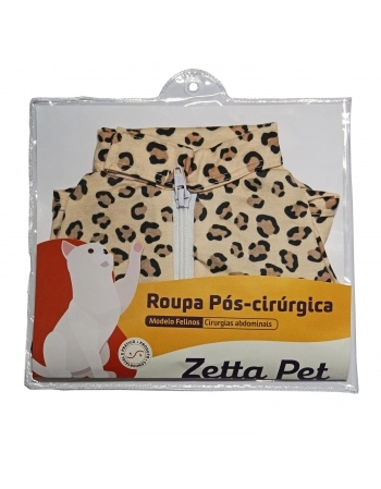 Roupa Cirúrgica Gato Estampado Tamanho 1