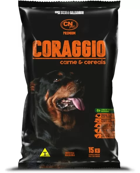 Coraggio Carne e Cereais 15kg