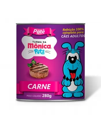 Turma da Mônica Patê Cão Carne 280g