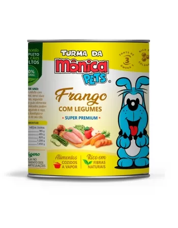 Turma da Mônica Lata Frango Legumes 280g