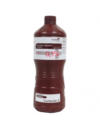 VIC Álcool Iodado 0.1 - 1000ml