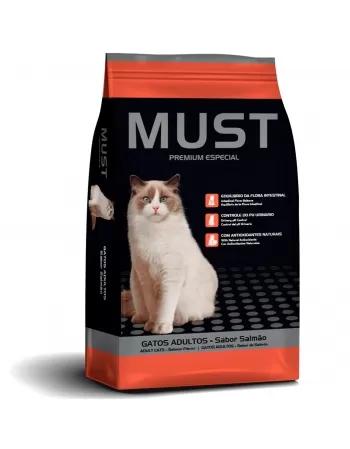 Must Gato Adulto Salmão 10kg