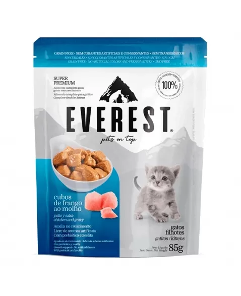 EVEREST POUCH GATOS AD FILHOTES 85G