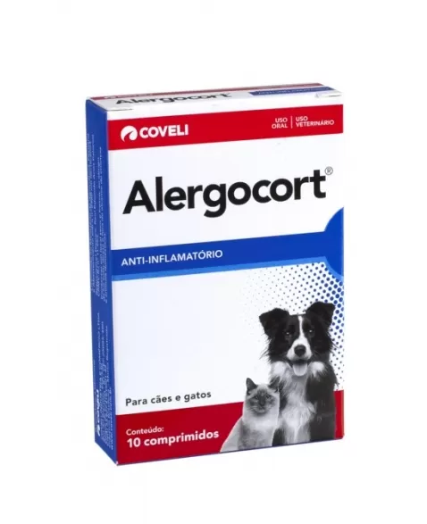 Coveli Alergocort com 10 comprimidos