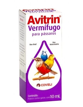 Coveli Avitrin Vermífugo 10ml