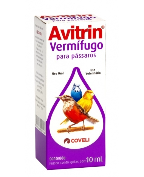 Coveli Avitrin Vermífugo 10ml