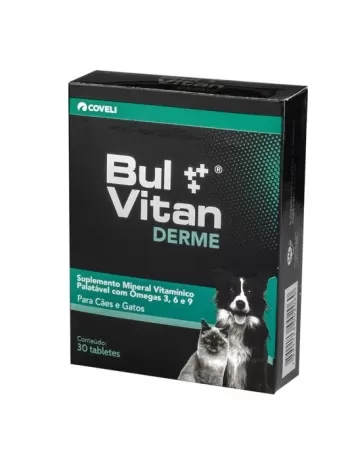 Coveli Bulvitan Derme Tabs com 30 comprimidos