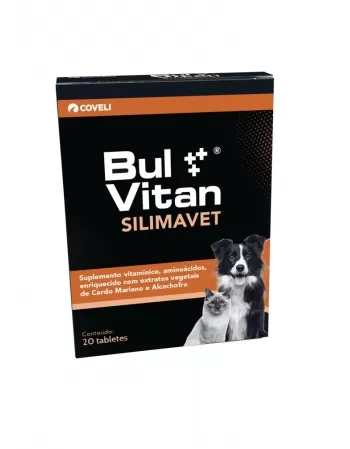 Coveli Bulvitan Silimavet com 20 comprimidos