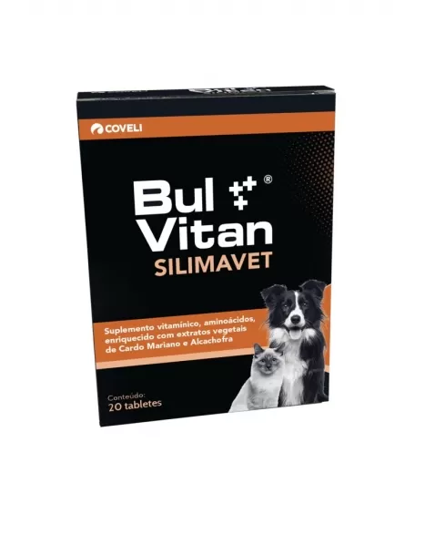 Coveli Bulvitan Silimavet com 20 comprimidos