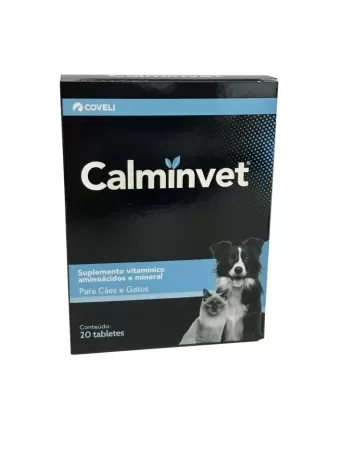 Coveli Calminvet com 20 comprimidos