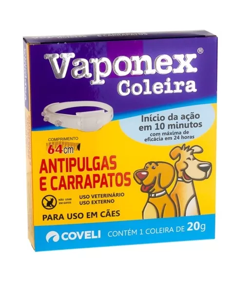 Coveli Coleira Vaponex 25g